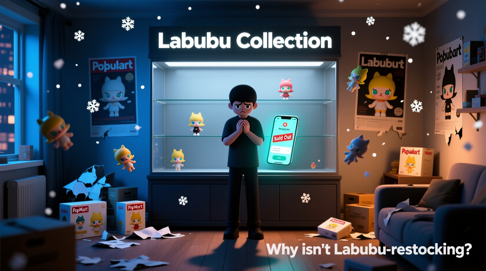 why is popmart not restocking labubu