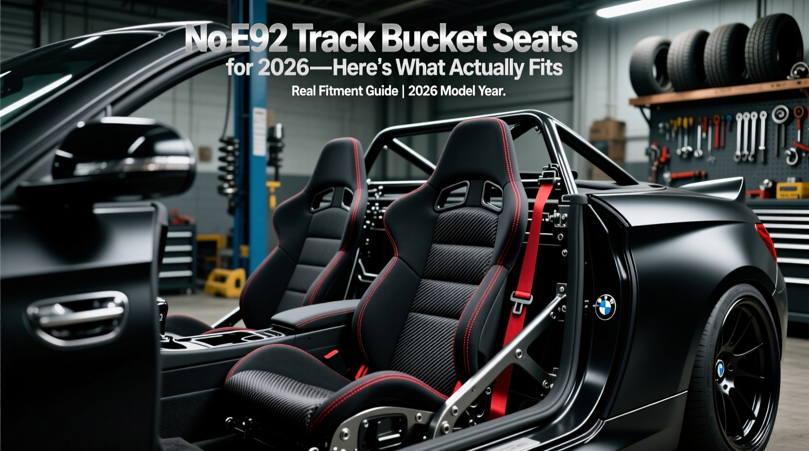 e92 track bucket seats 2026