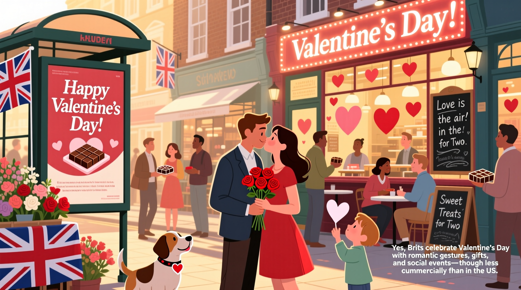 do the british celebrate valentines day