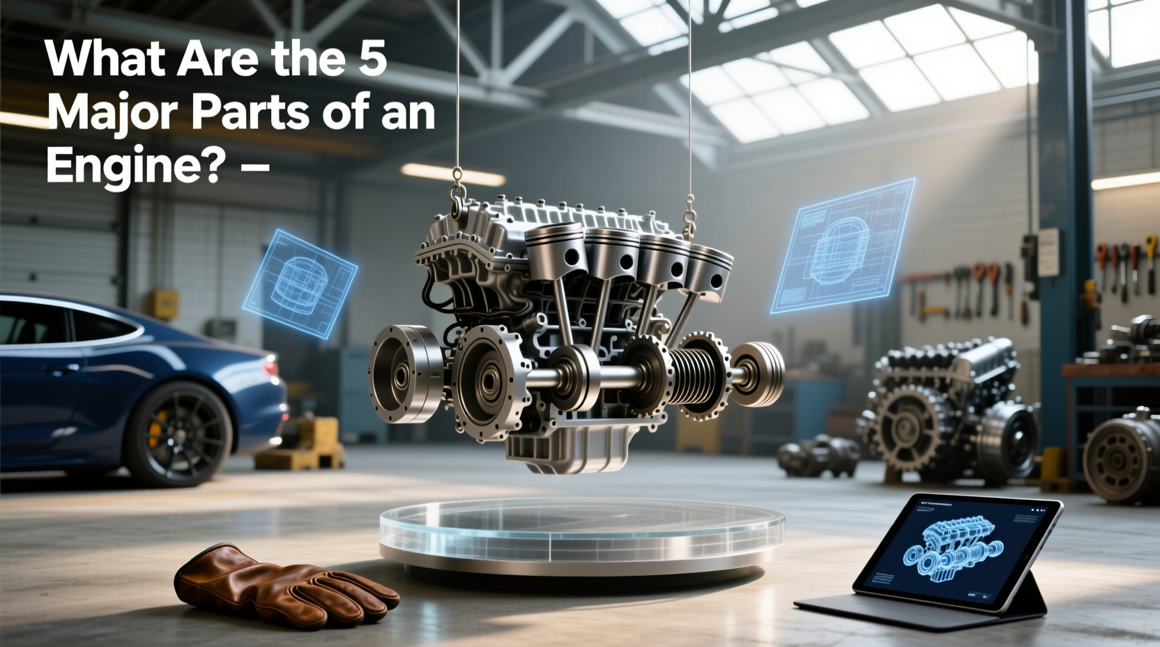 5 major engine parts explained