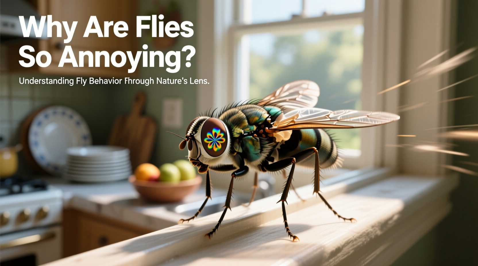 why are flies so annoying understanding fly behavior