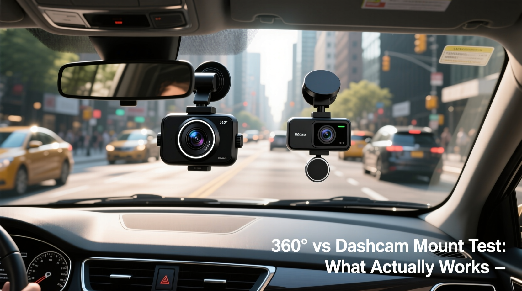 360 vs Dashcam Mount Test: What Actually Works
