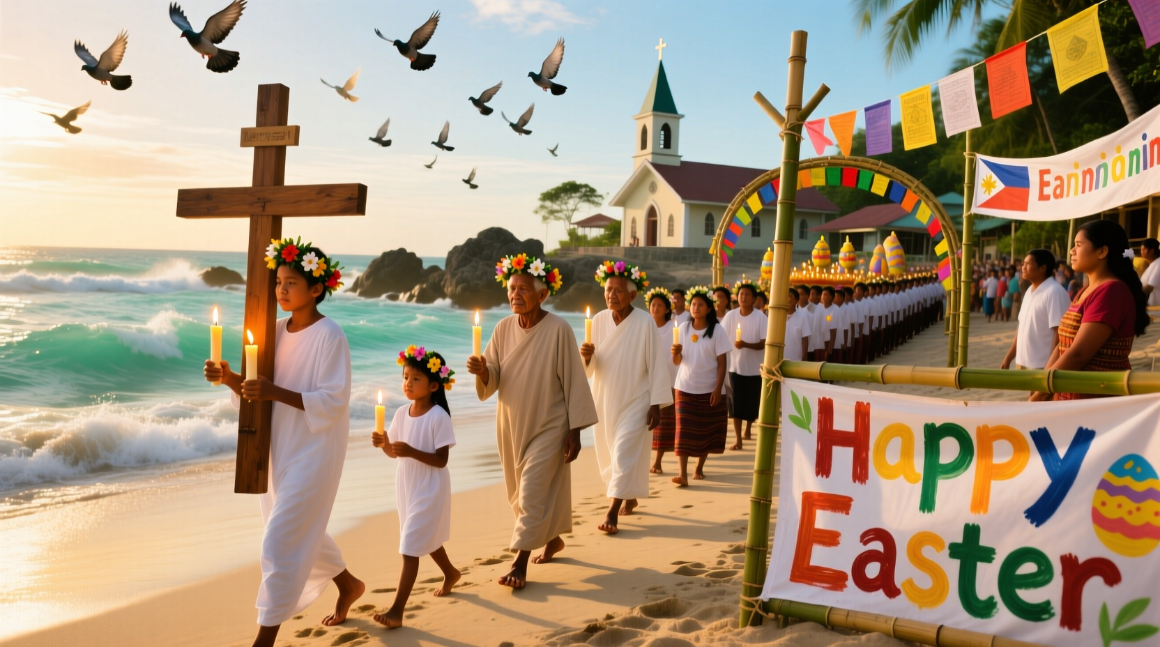 do they celebrate easter in the philippines