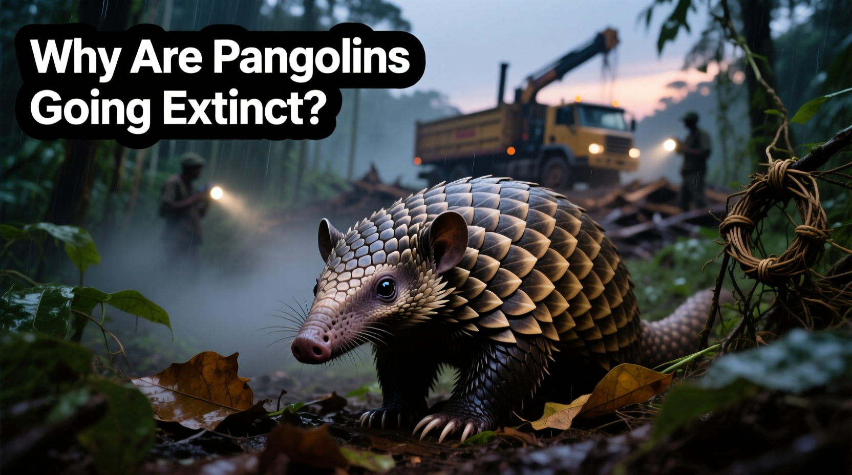 why are pangolins going extinct threats to their survival