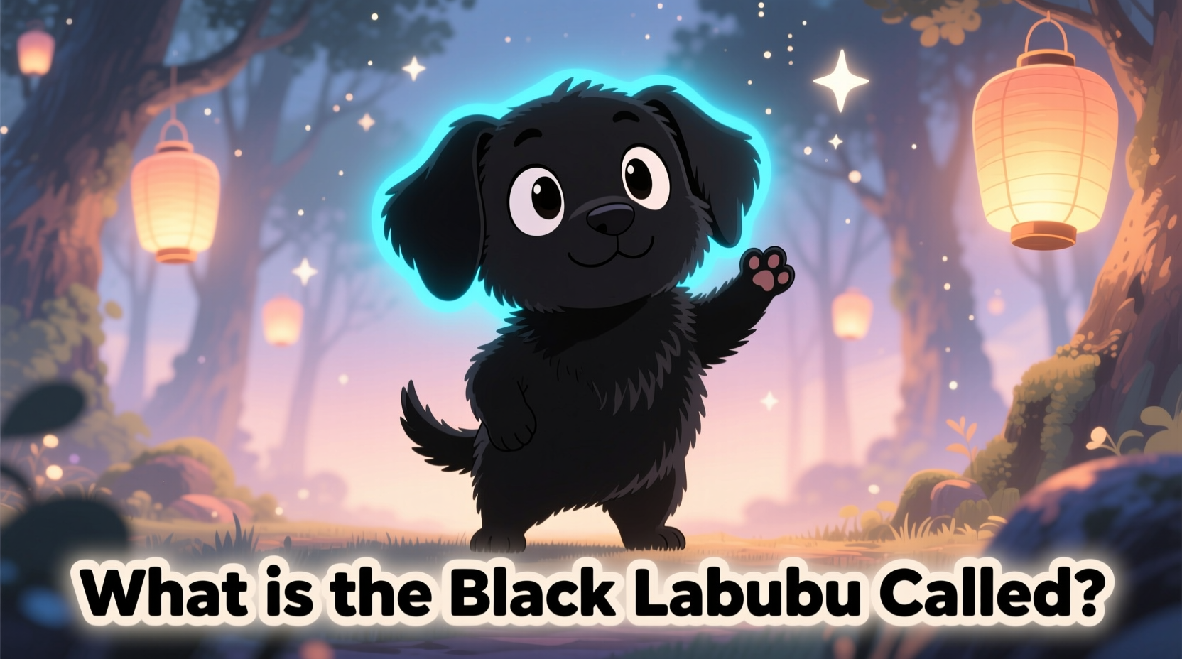what is the black labubu called