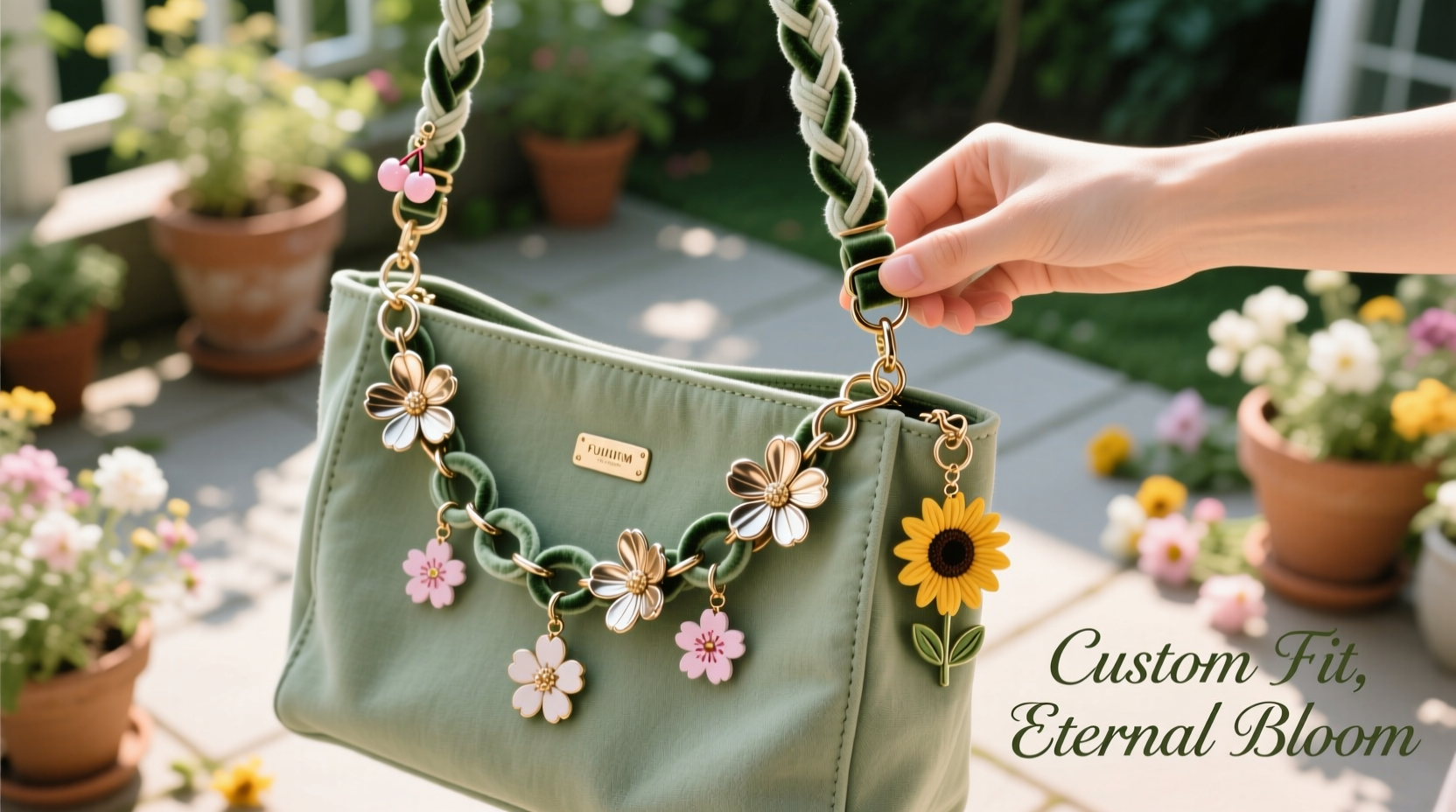 creative ways to extend and customize your flower chain handbag strap for a perfect fit