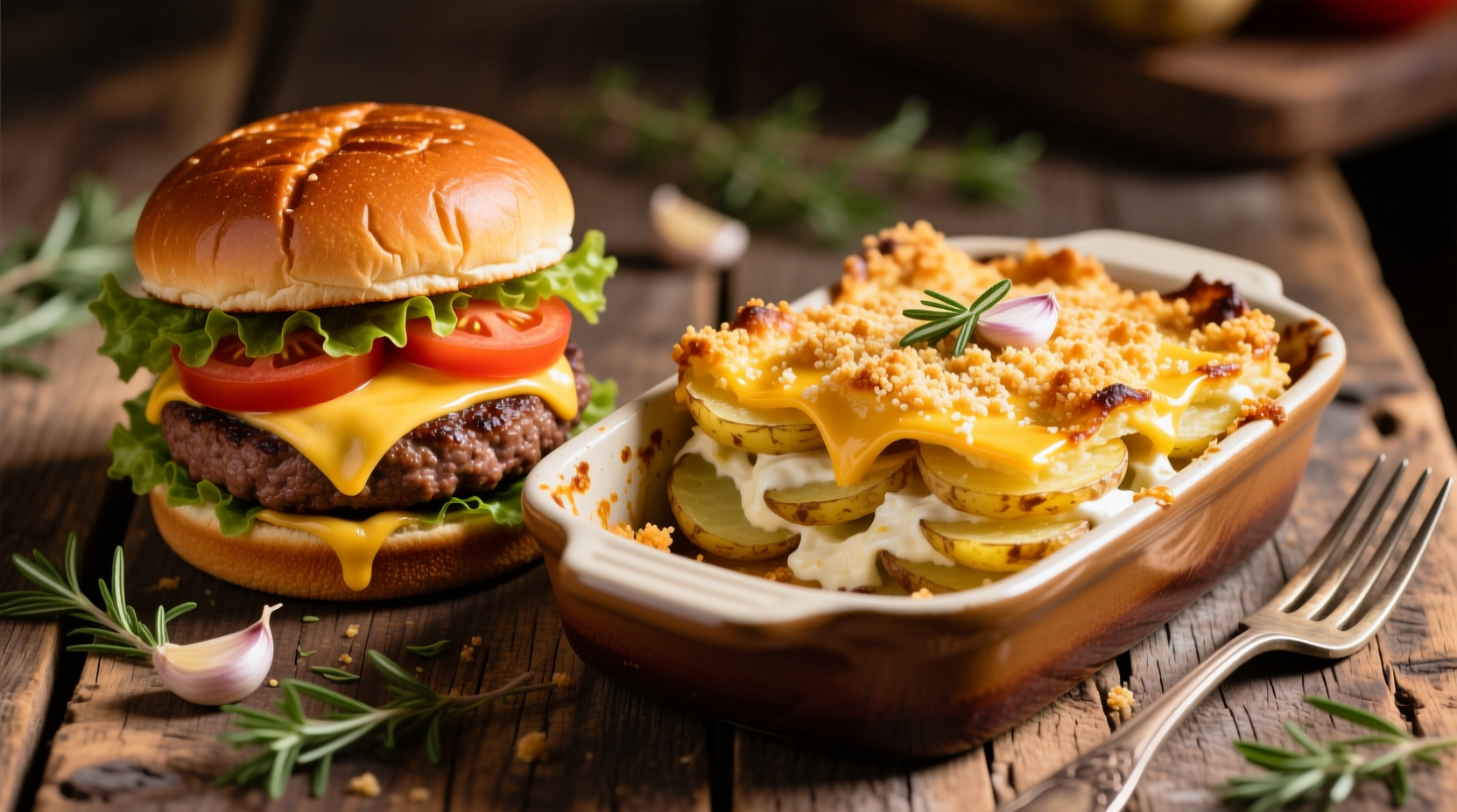 hamburger and potato casserole