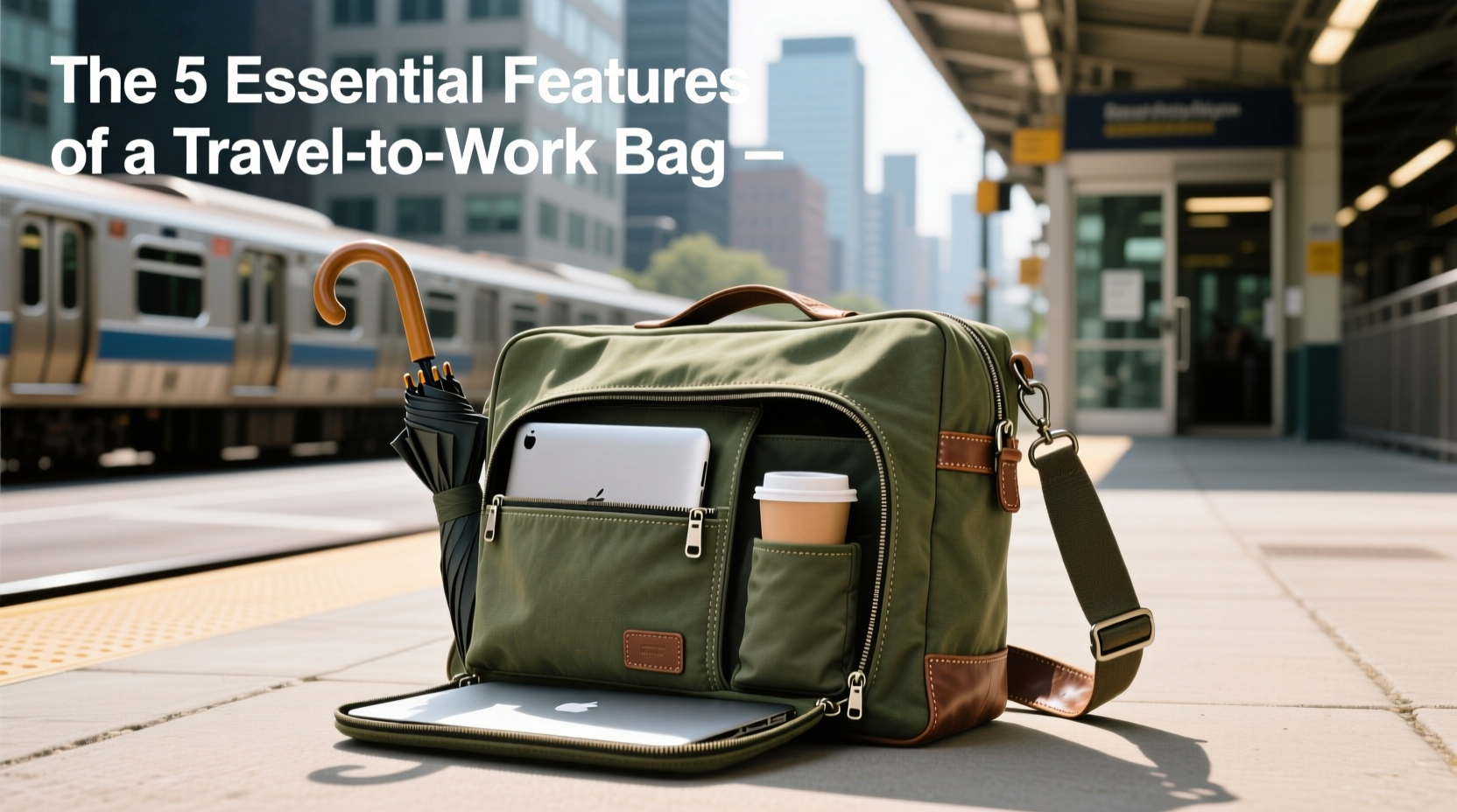 how to choose a versatile commuter bag that easily transitions from travel to daily use