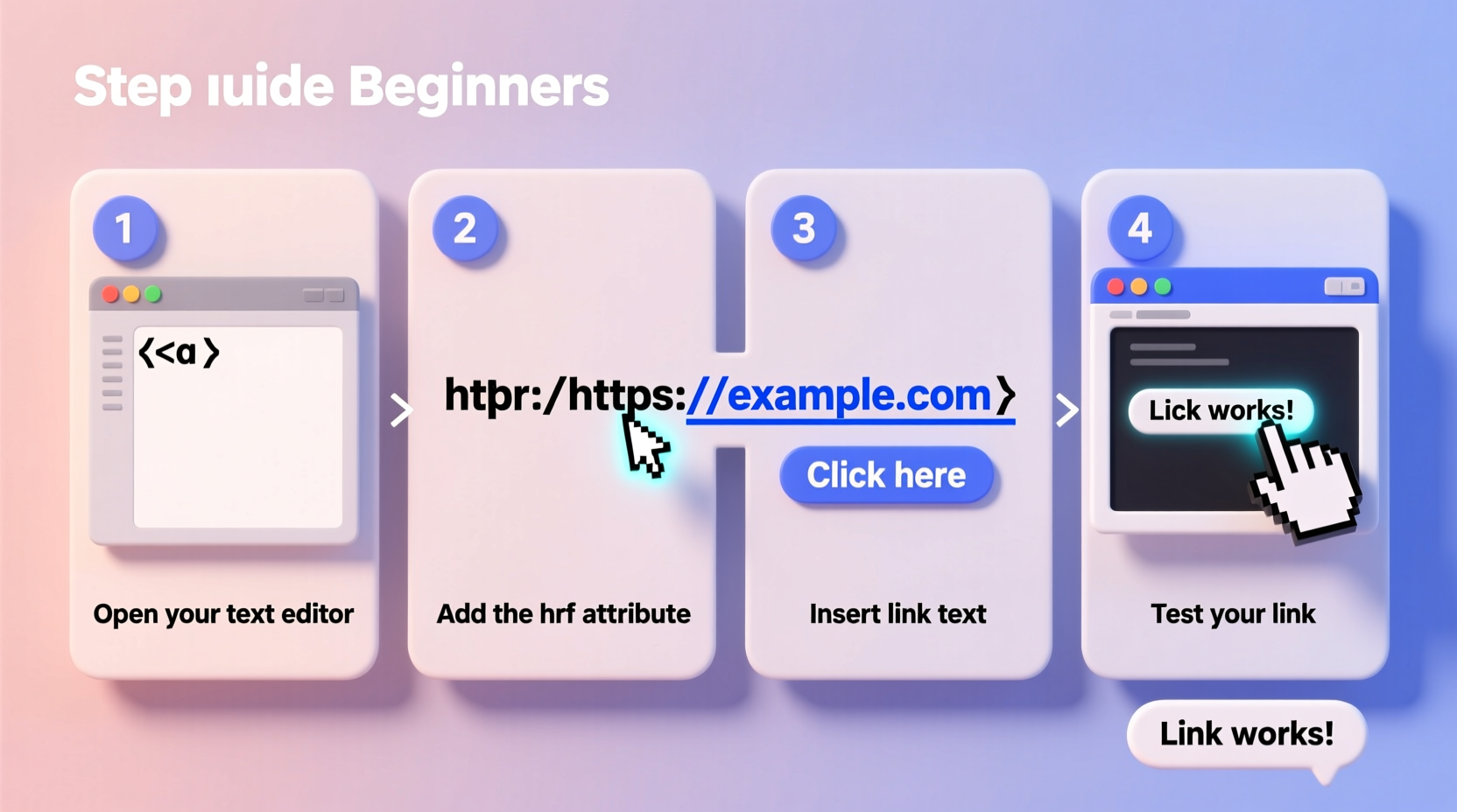 mastering how to create html links a step by step guide for beginners