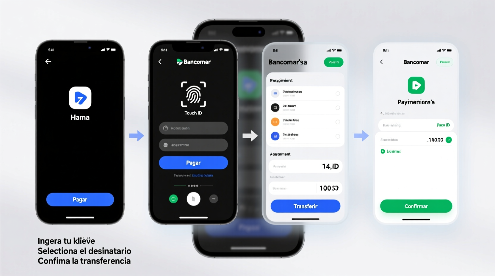 step by step guide how to pay with mobile banking on your phone using bancomer