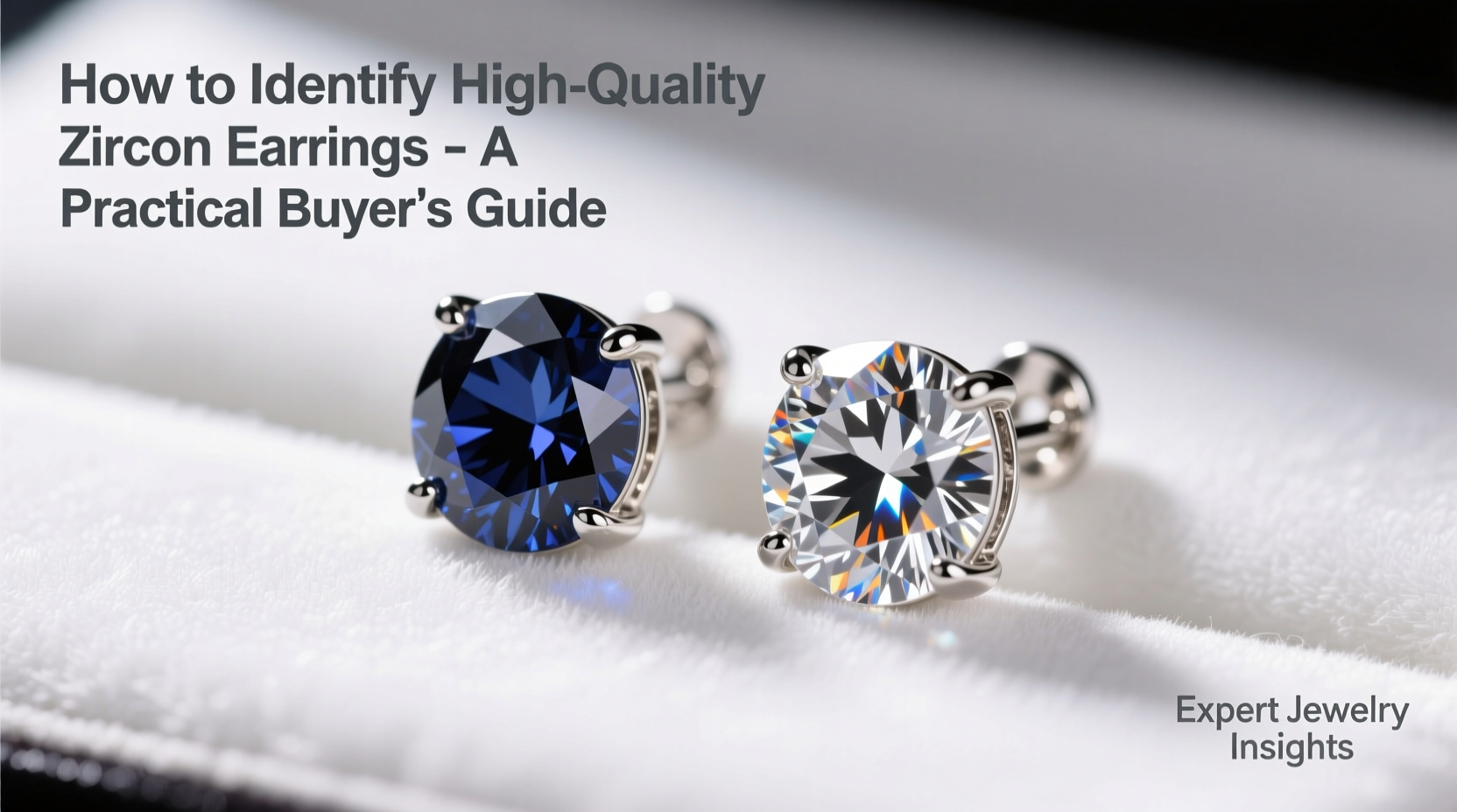 how to identify high quality zircon earrings a practical buyers guide