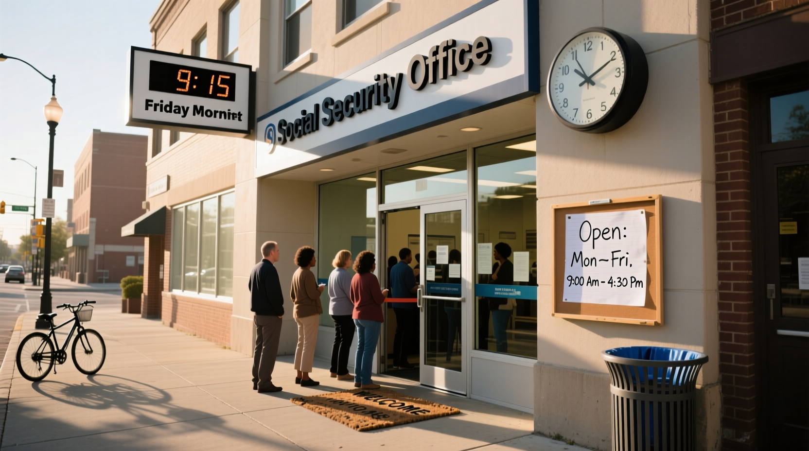 is social security office open on friday