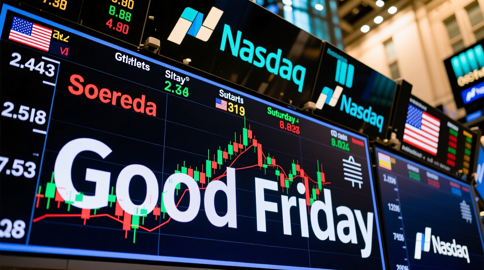 is stock market open today on good friday