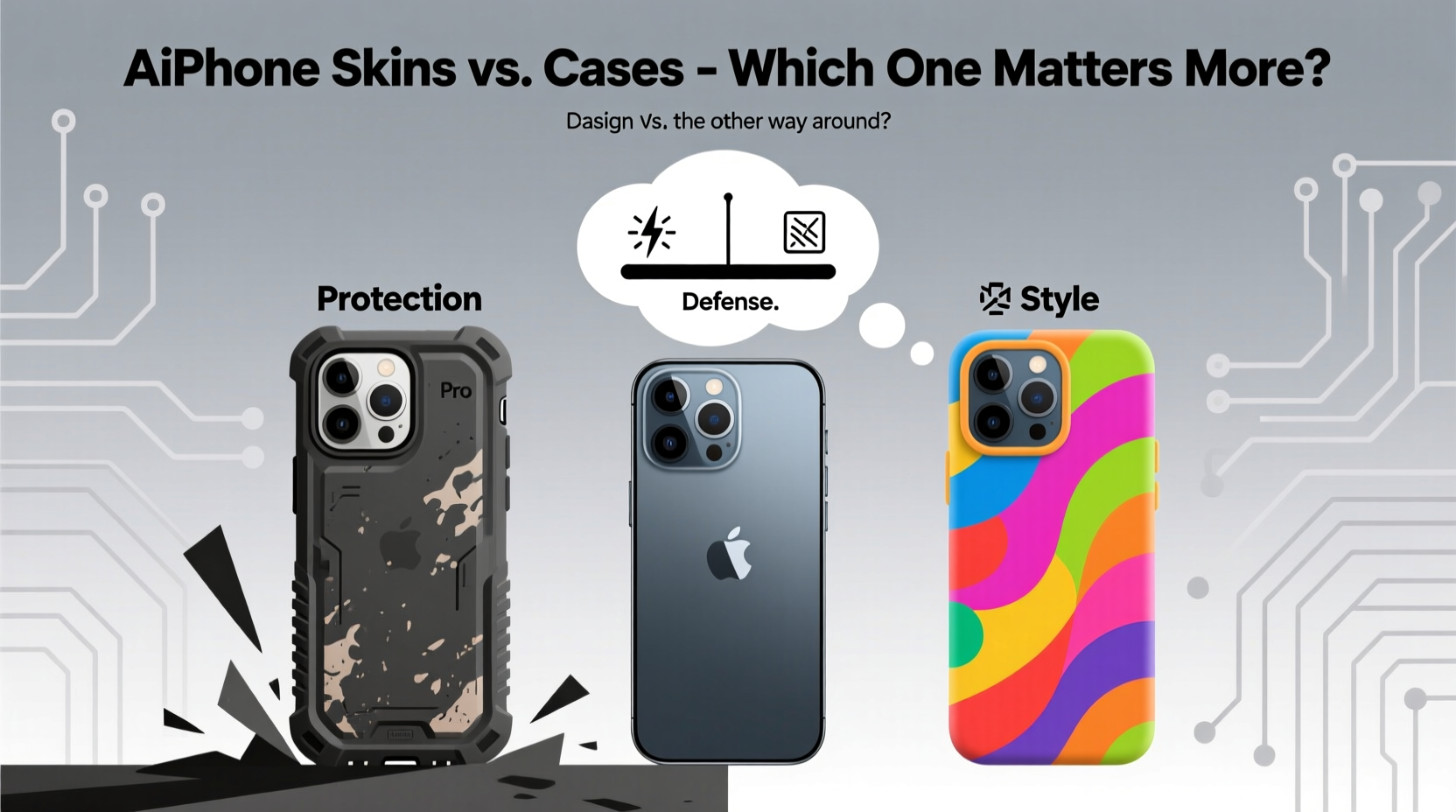 are iphone skins pointless if you already have a case or is it the other way around