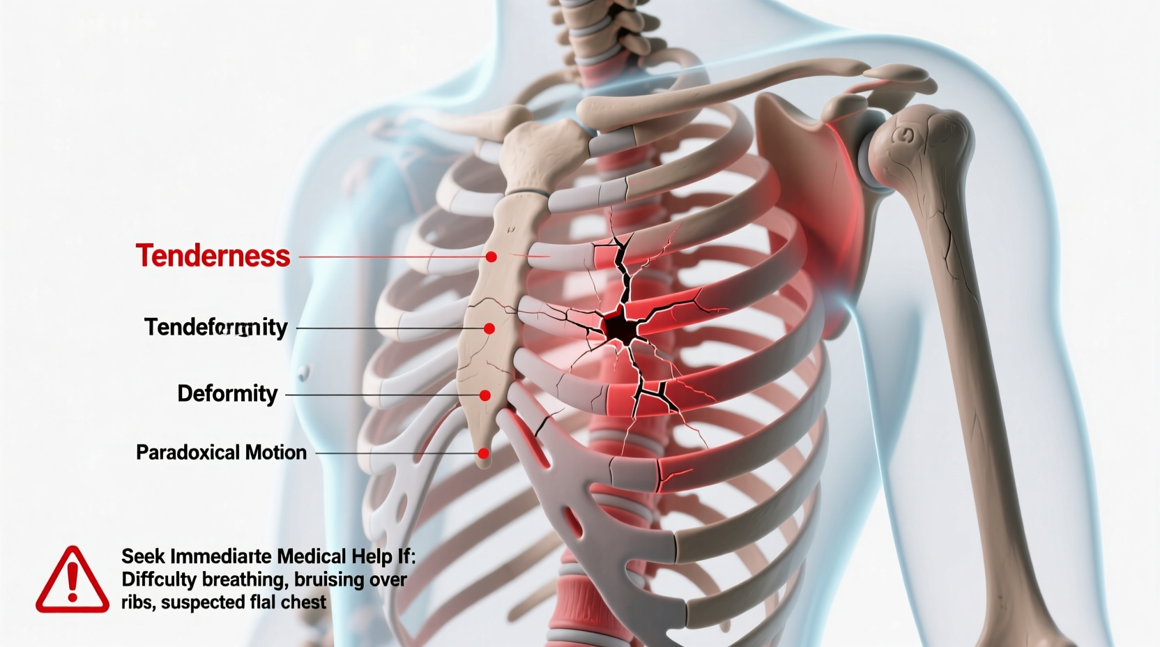 how to identify rib fractures key signs and when to seek medical help