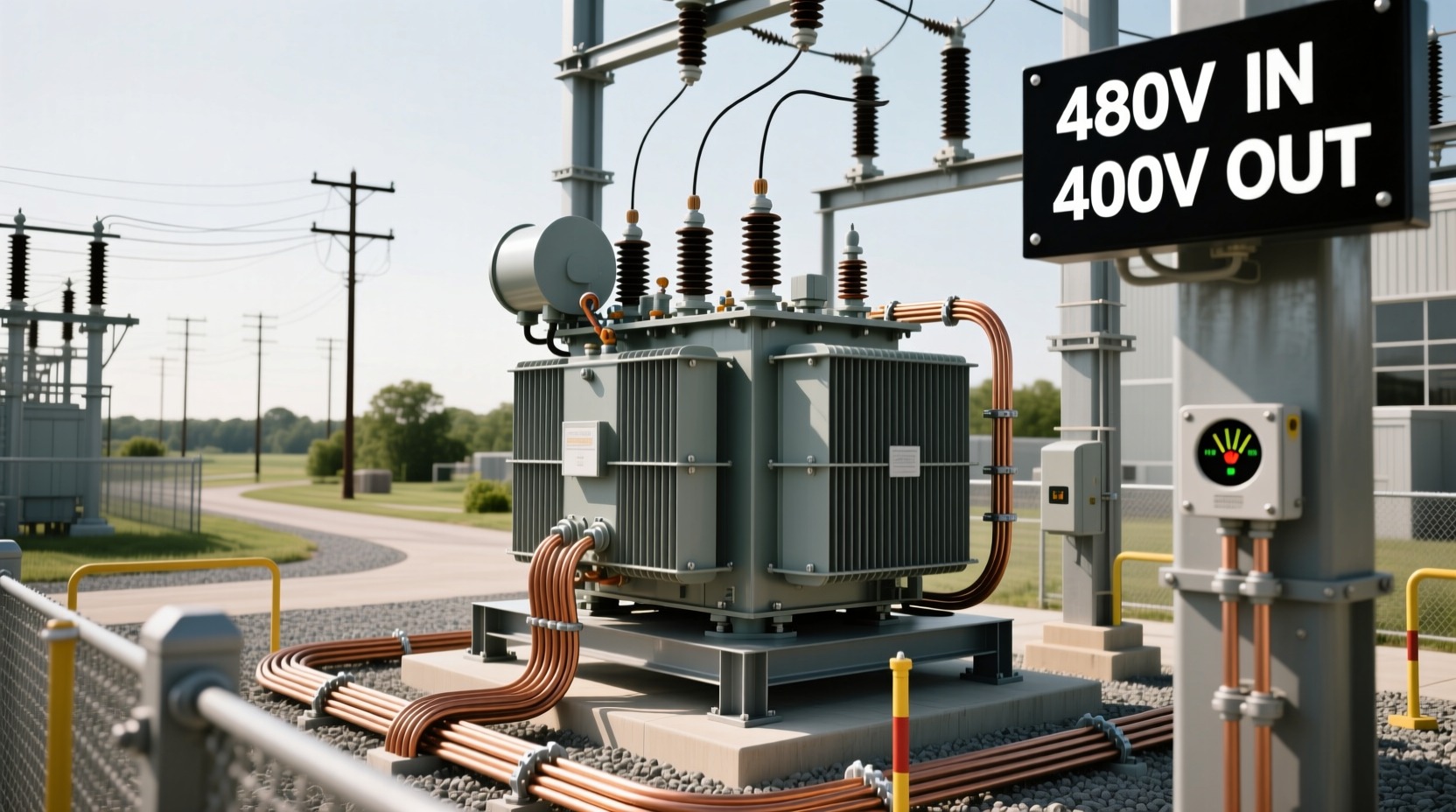 480v to 400v step down transformer guide