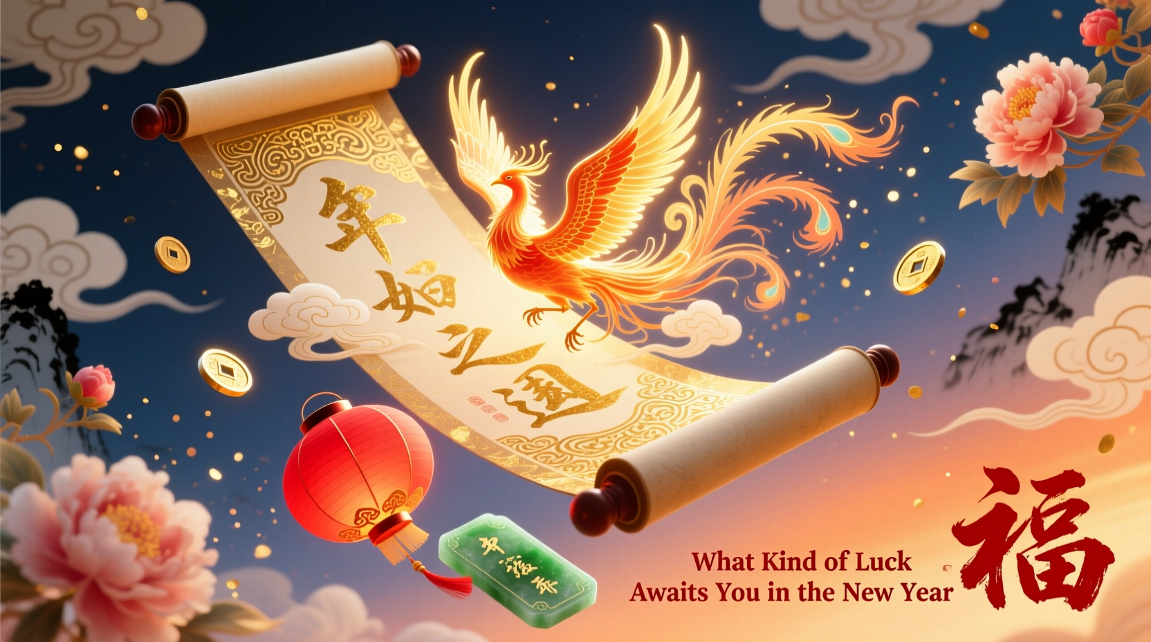 what kind of luck awaits you in the new year