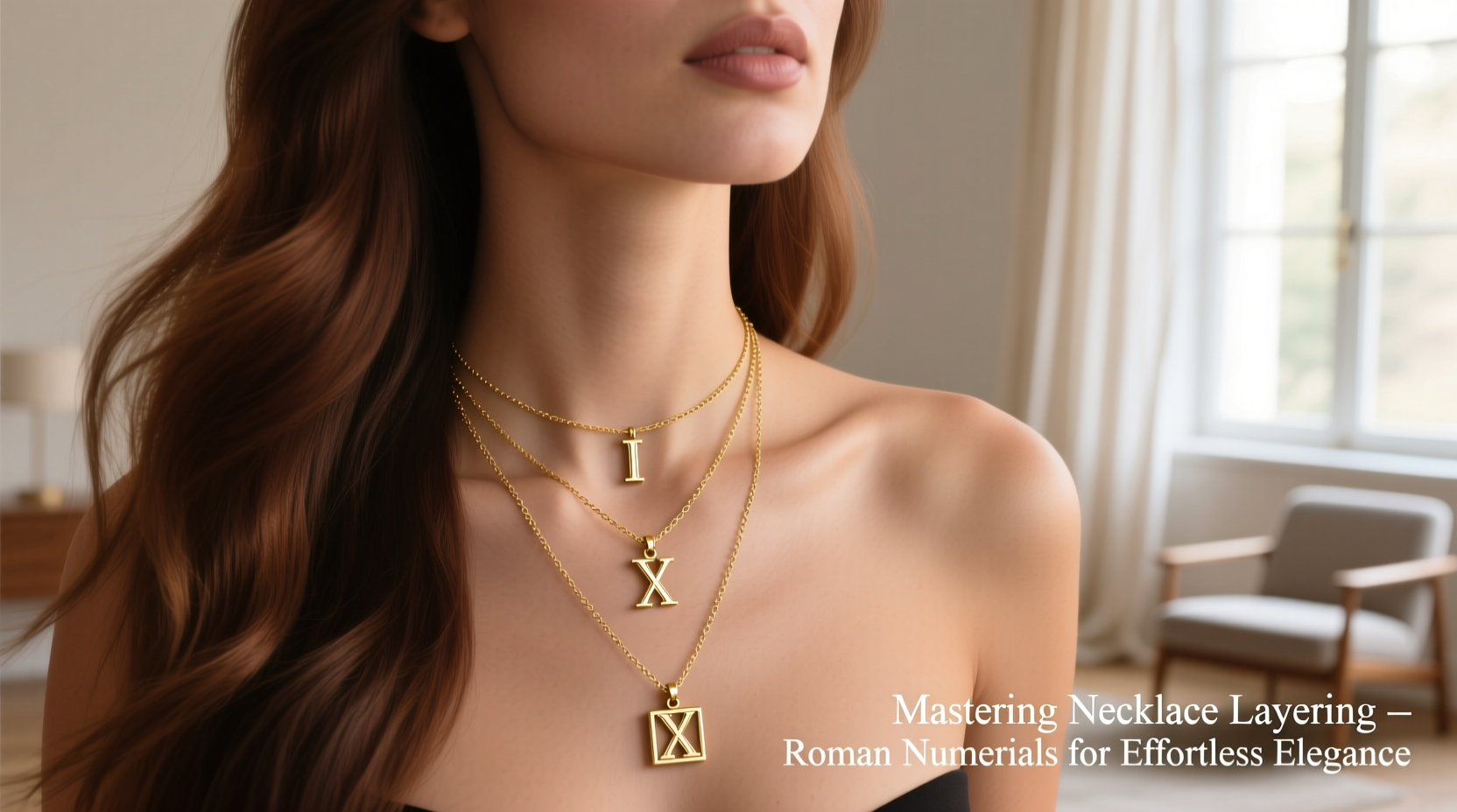 mastering necklace layering how to style roman numeral pendants for effortless elegance