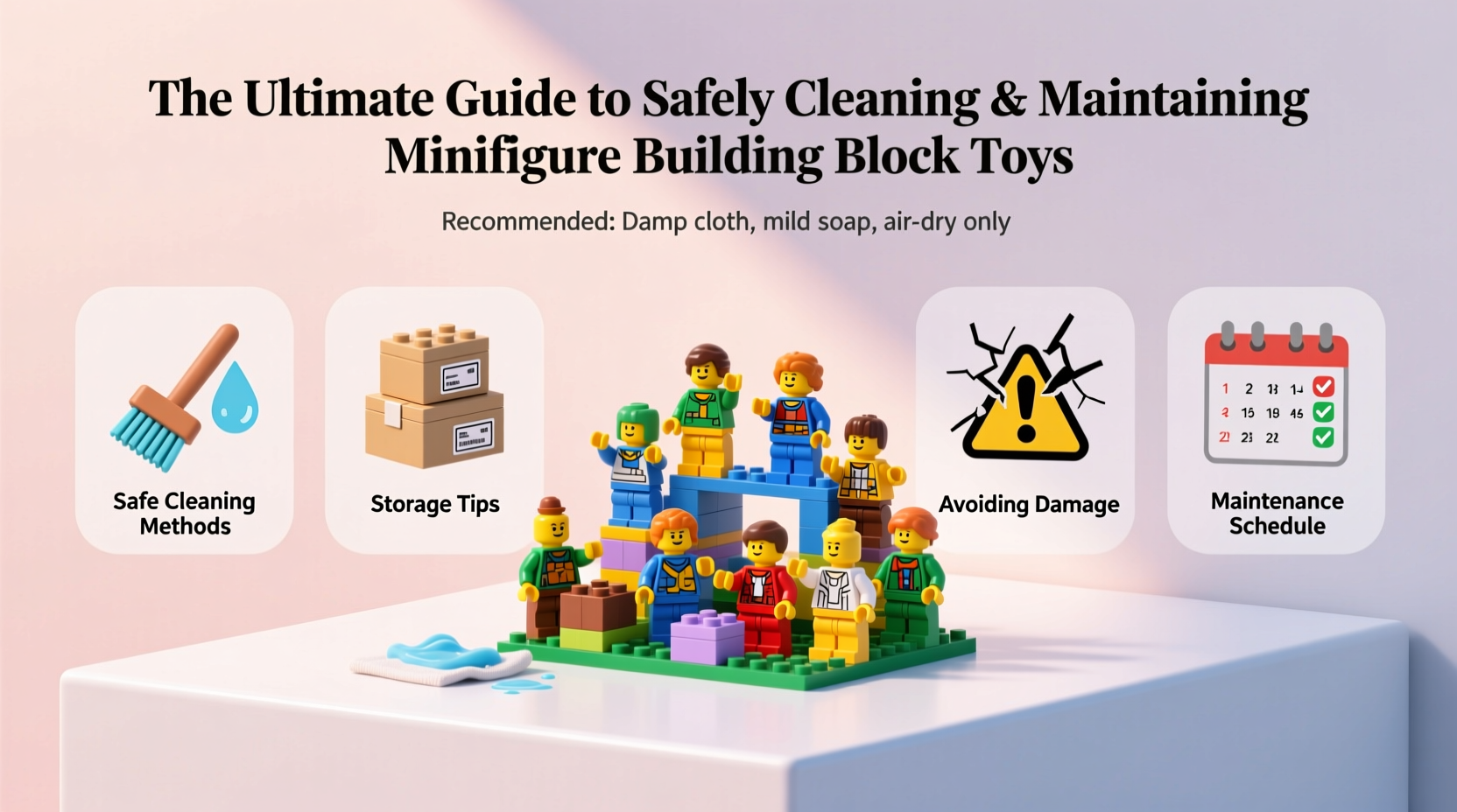 the ultimate guide to safely cleaning and maintaining minifigure building block toys
