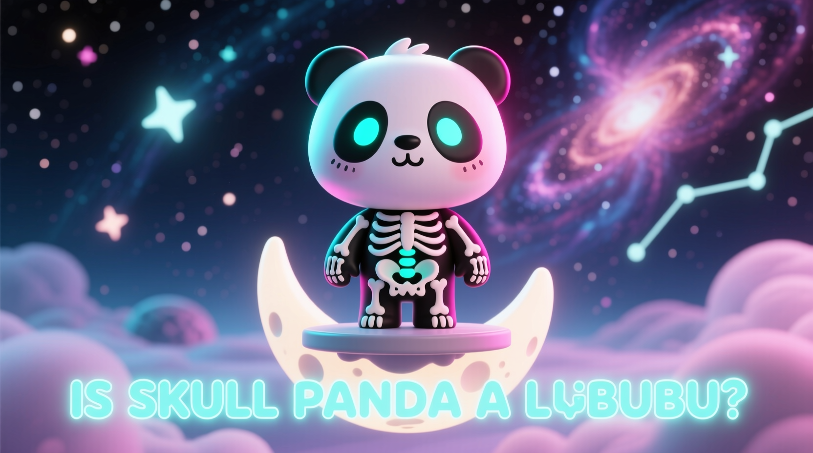is skull panda a labubu