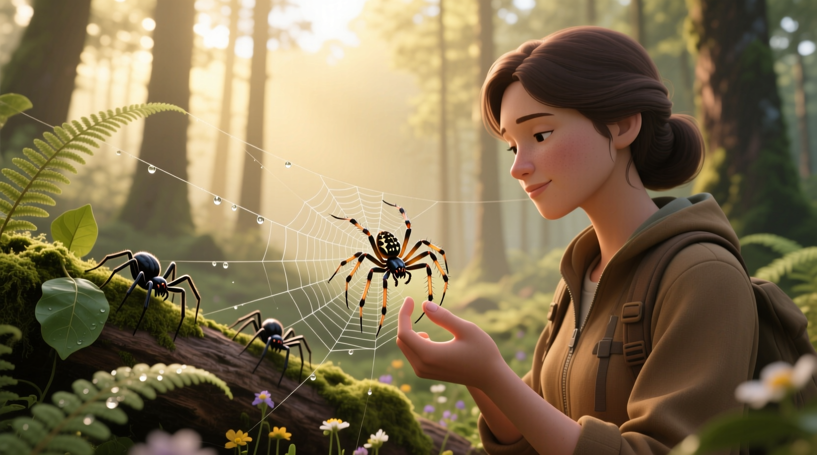 natural ways to deal with spiders