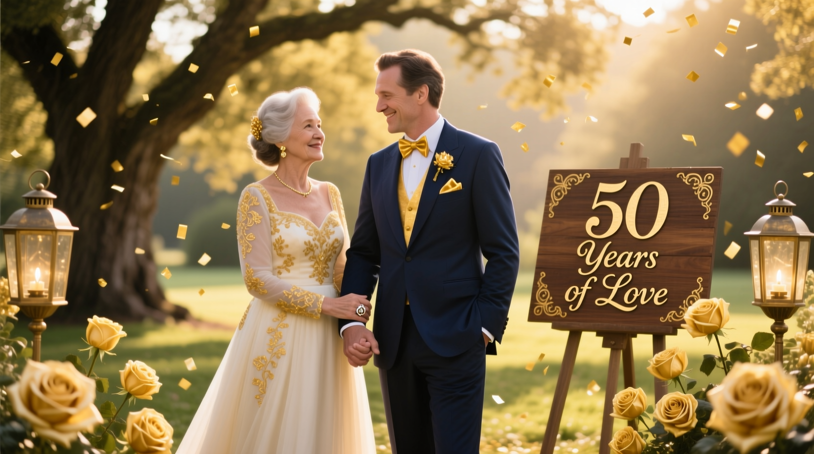 what is the golden wedding anniversary