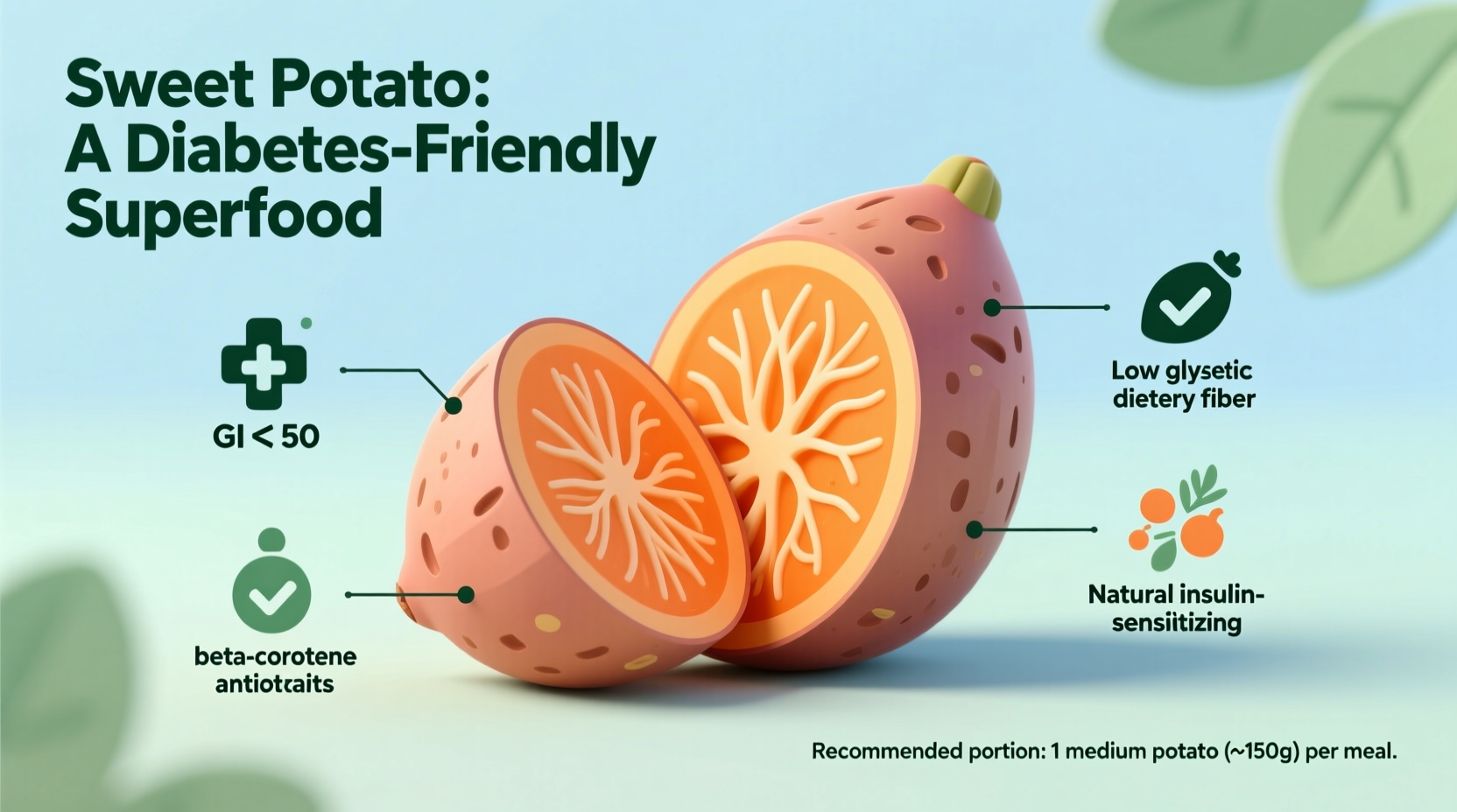 sweet potato good for diabetes