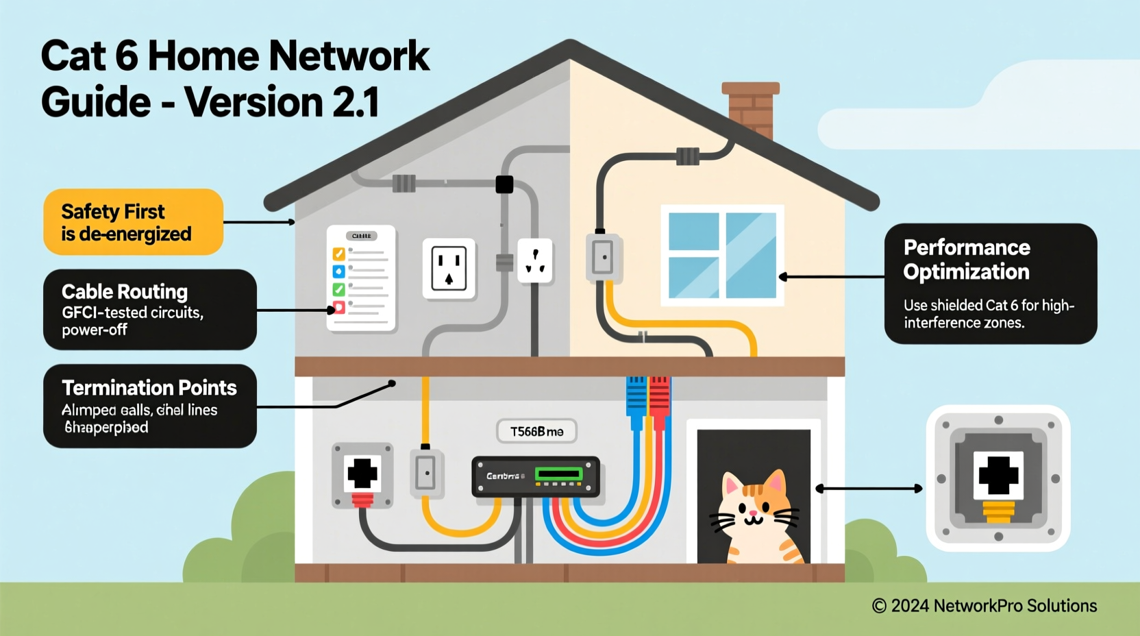 complete guide to safely rewiring your house with cat 6 ethernet for optimal network performance