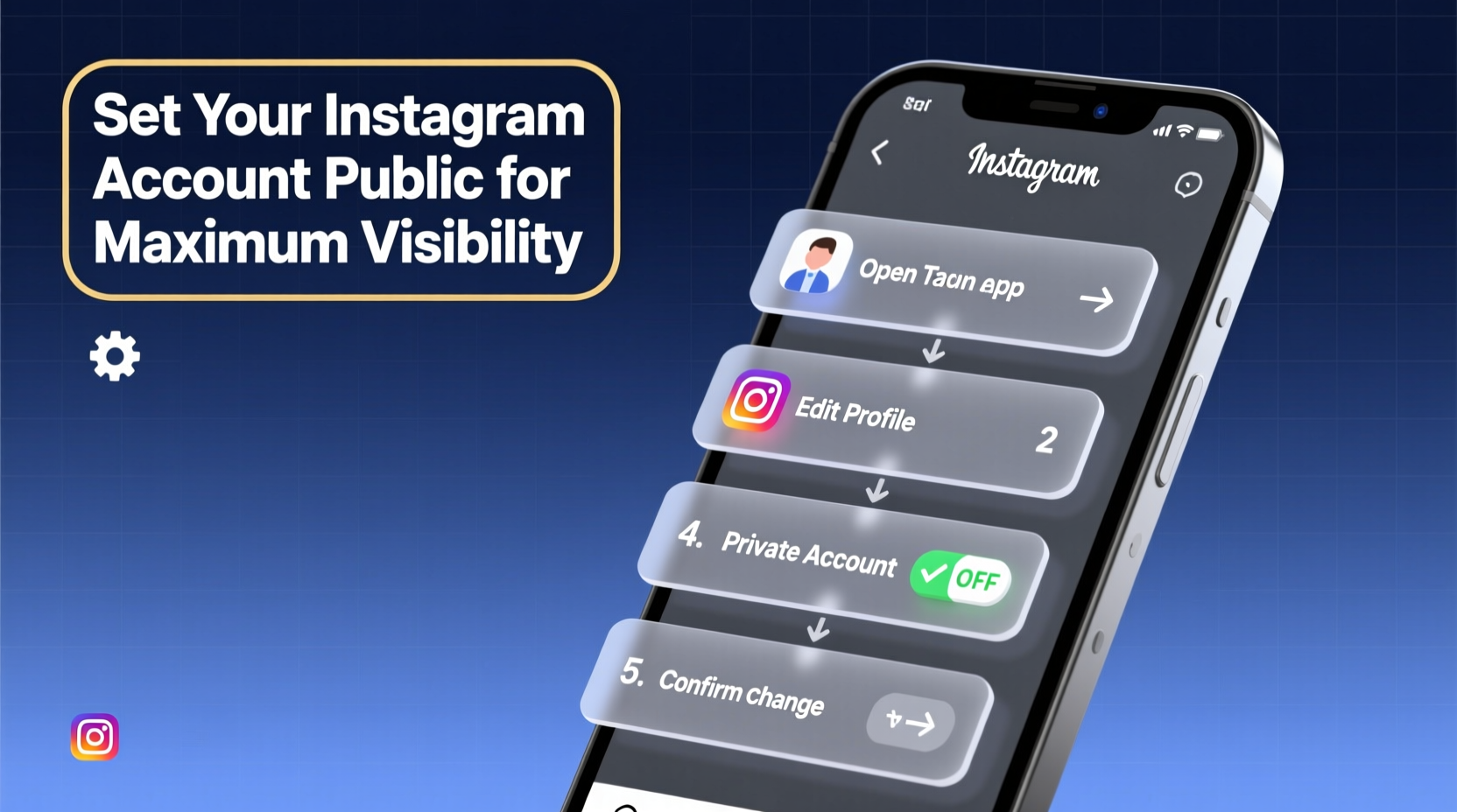 step by step guide to setting your instagram account to public for maximum visibility
