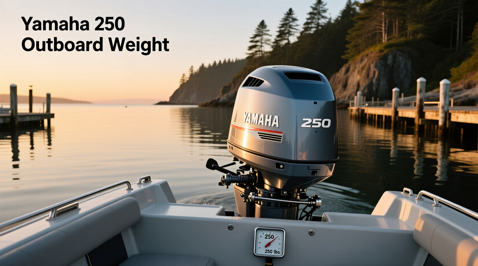 What Is the Weight of a Yamaha 250 Outboard Motor?