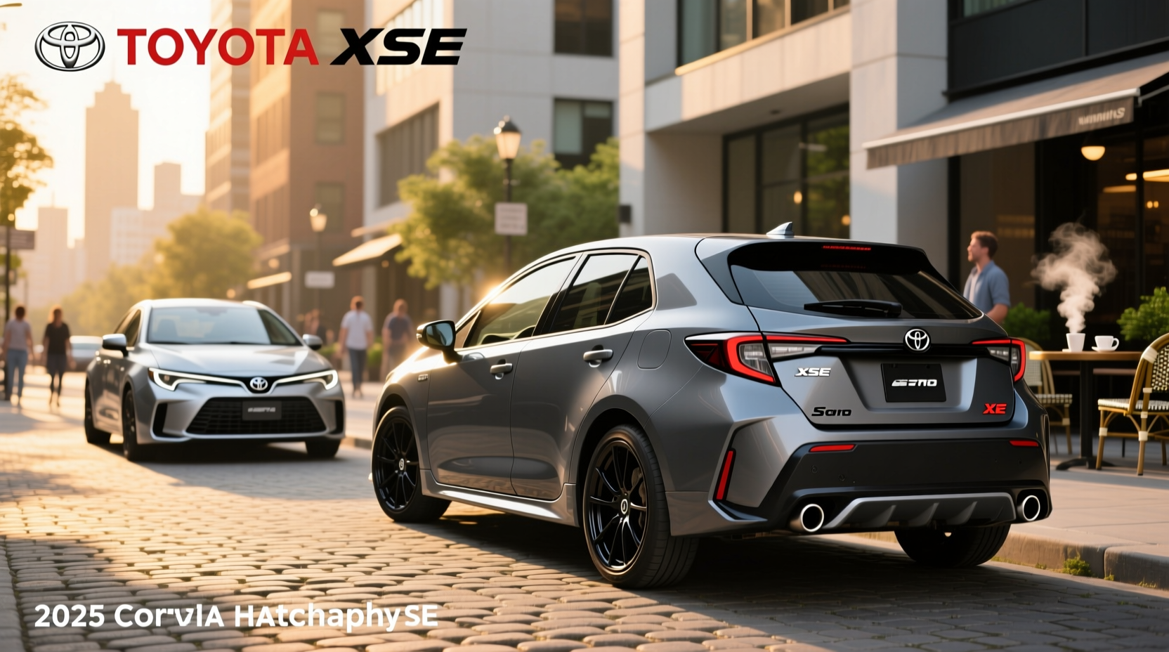 2025 Toyota Corolla Hatchback XSE front exterior view