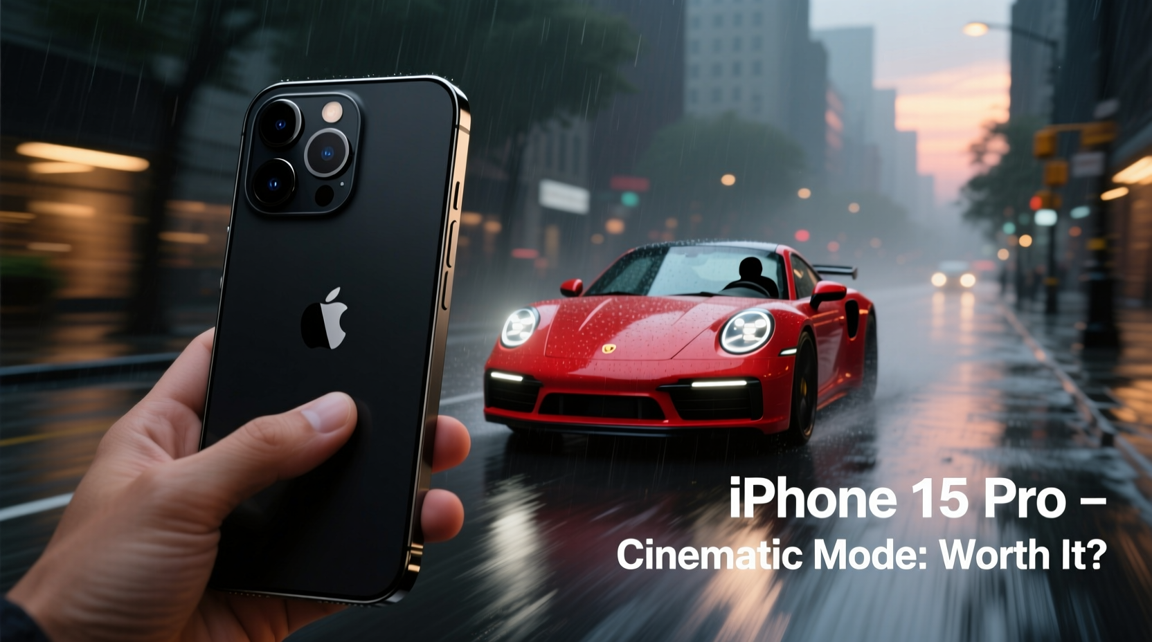 iphone 15 pro is cinematic mode actually worth using over regular video
