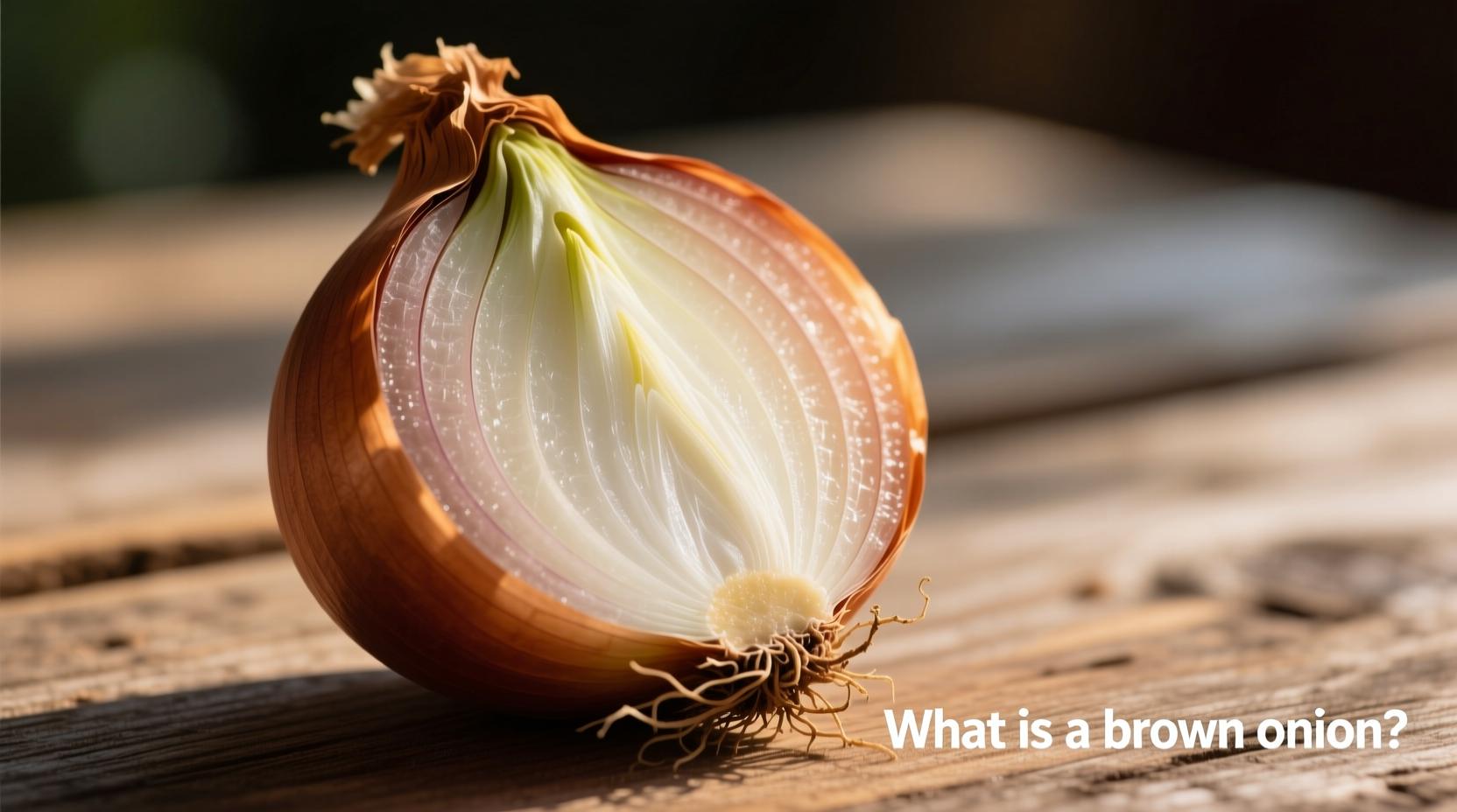 what is a brown onion