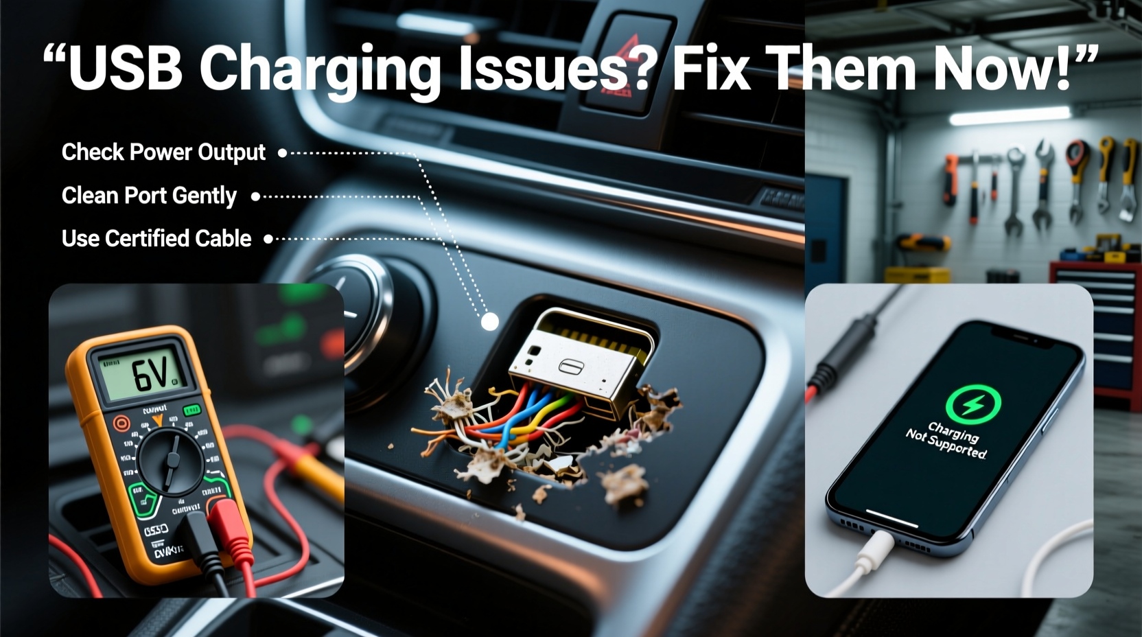 usb charging issue fix
