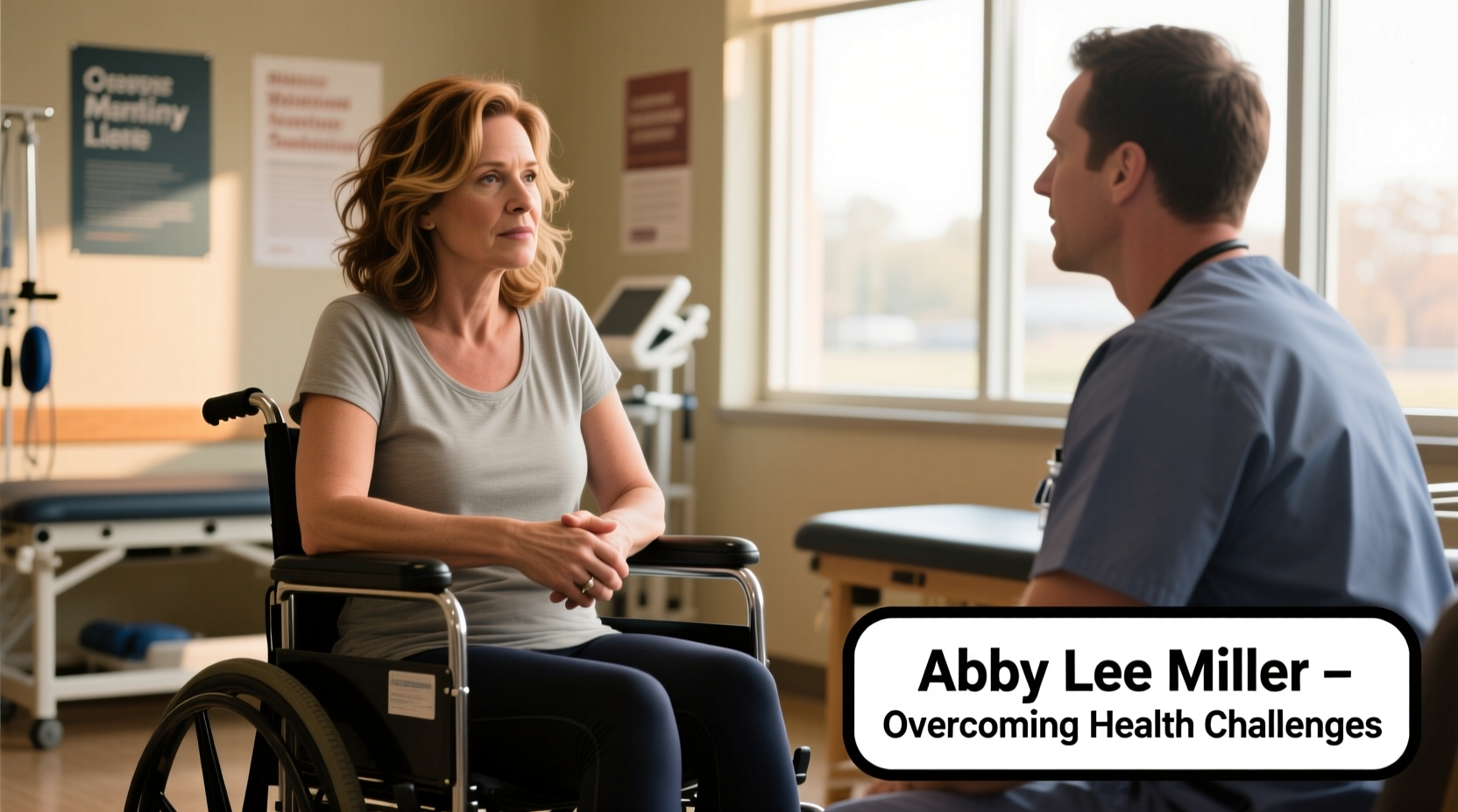 why is abby lee miller in a wheelchair health challenges more