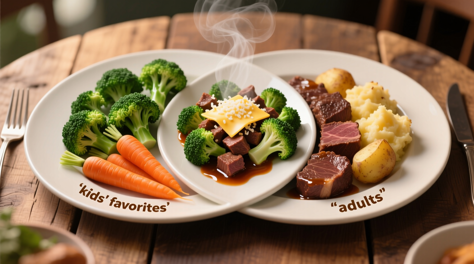feed your picky kids and you with venn diagram meals