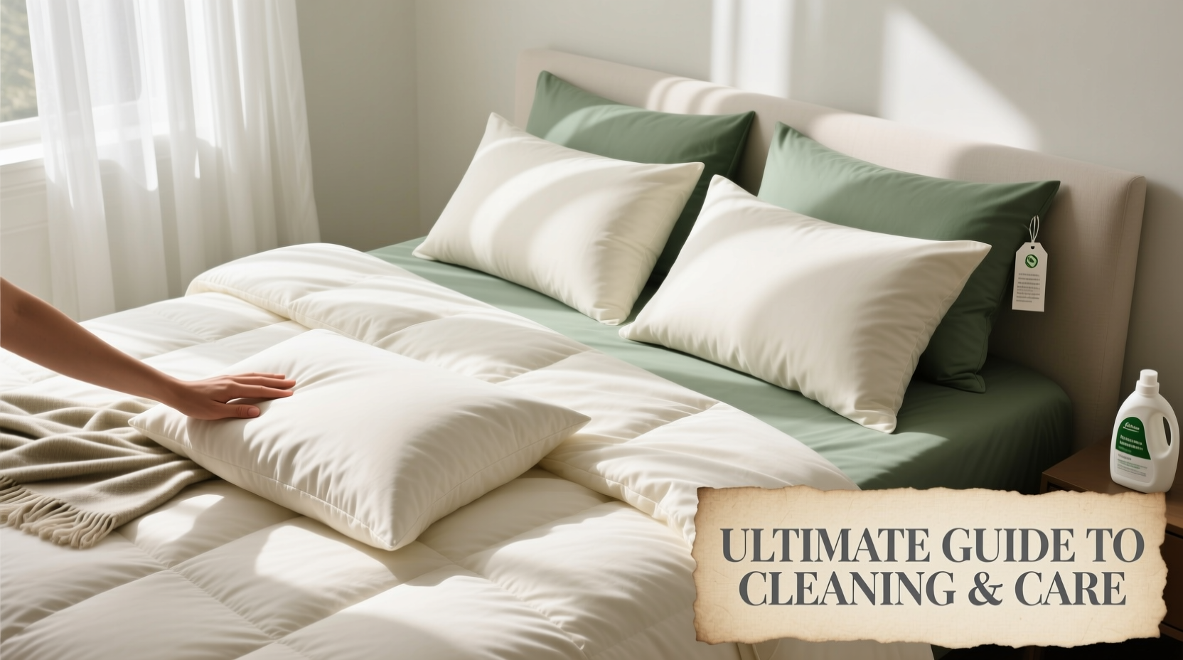 ultimate guide to cleaning and caring for your bedding set to maximize comfort and longevity