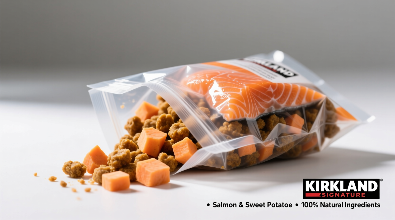 kirkland salmon and sweet potato dog food