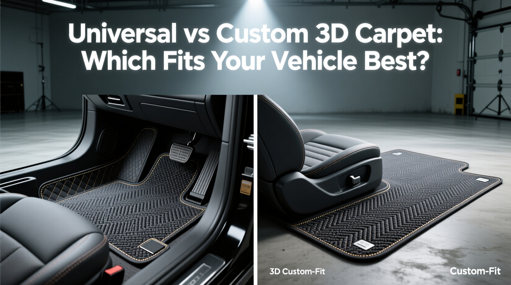 universal vs custom 3d carpet