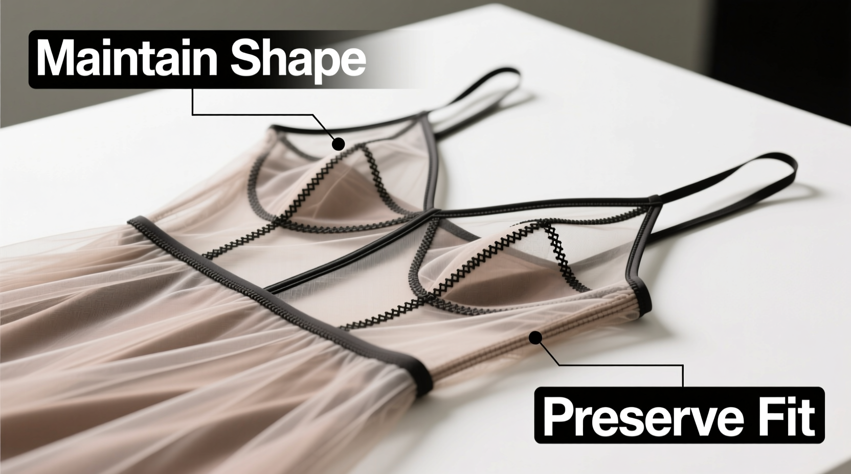 expert guide how to maintain the shape and fit of your mesh dress for lasting wear