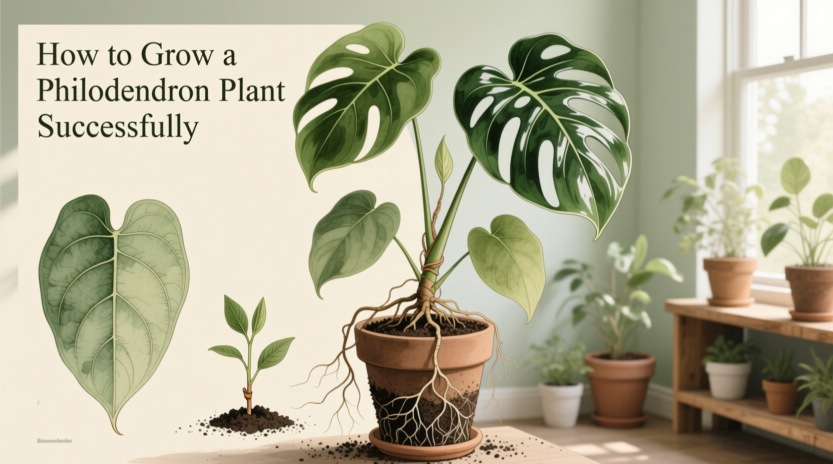 how to grow a philodendron plant