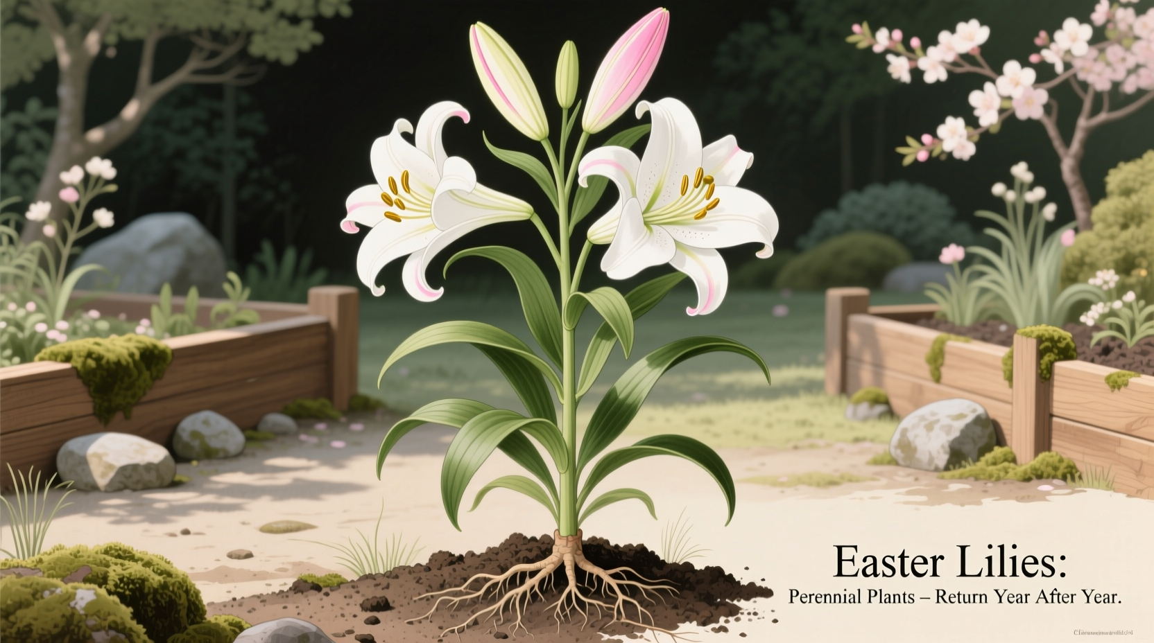 are easter lilies perennial or annual