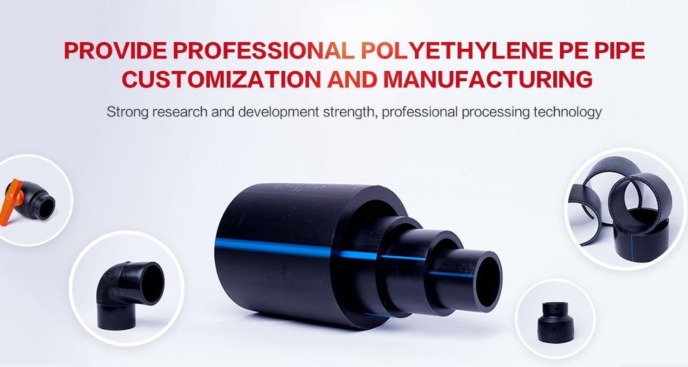 JS Pipe Wholesale Manufacturer ISO Standard Socket Fusion Fitting Tee Equal Diameter Tee 20-110mm