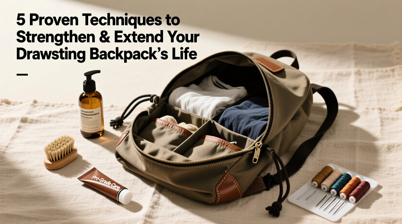 proven techniques to strengthen and extend the life of your drawstring backpack