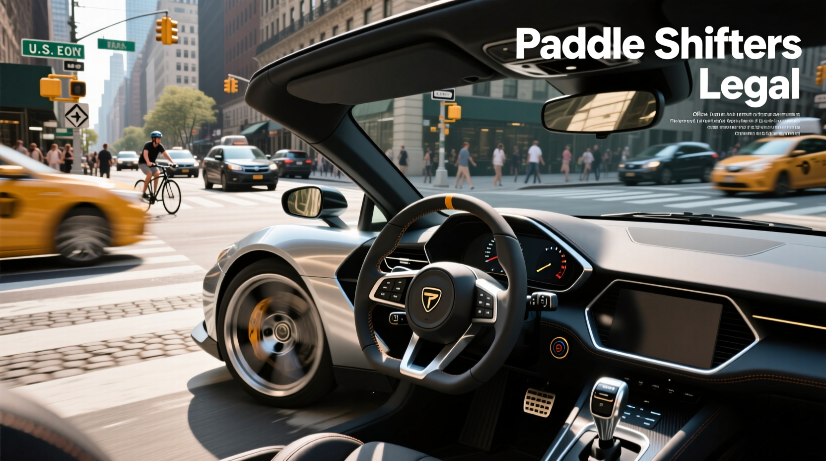 paddle shifters legal urban zones