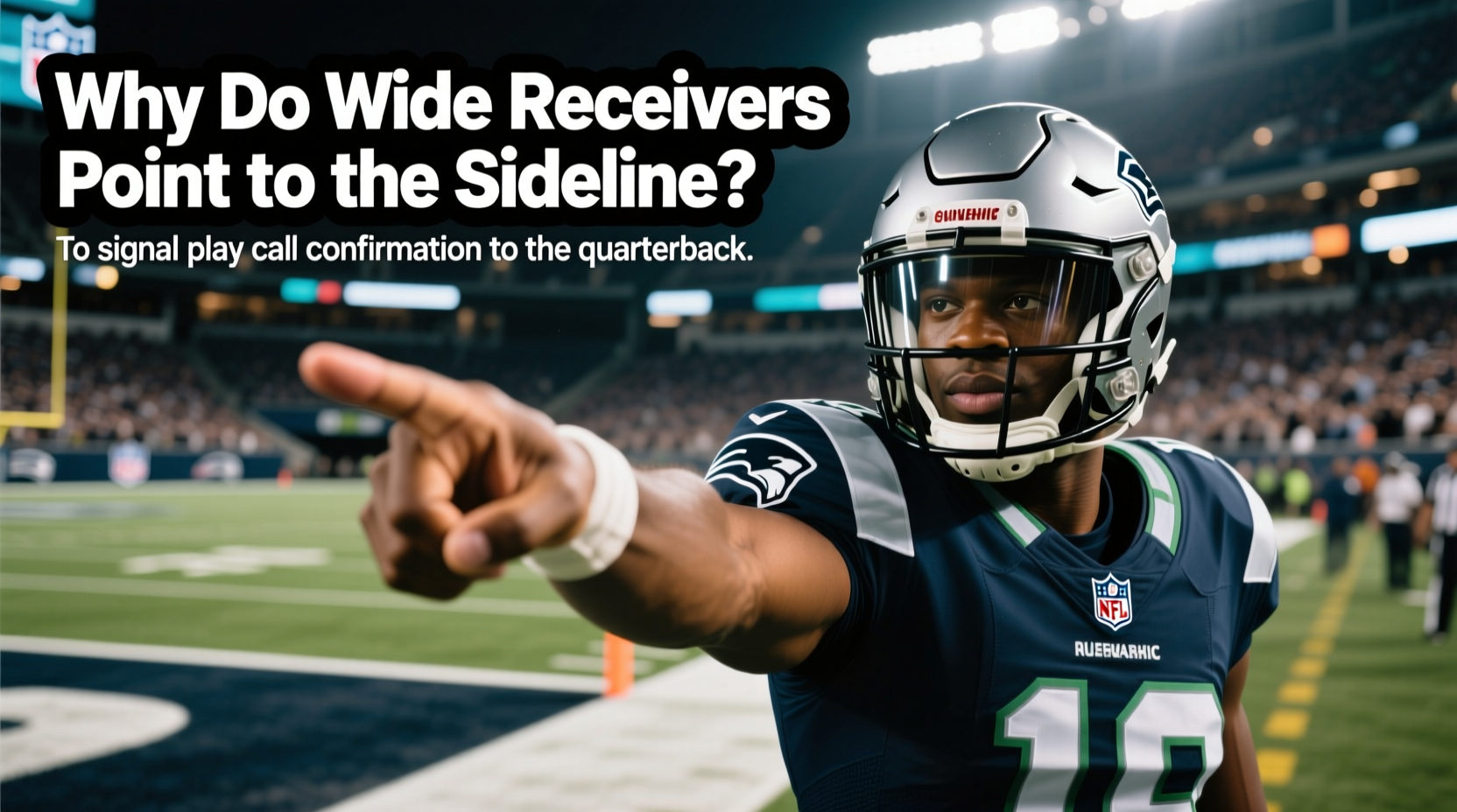 WHY DO RECEIVERS POINT TO SIDELINE visual data 2