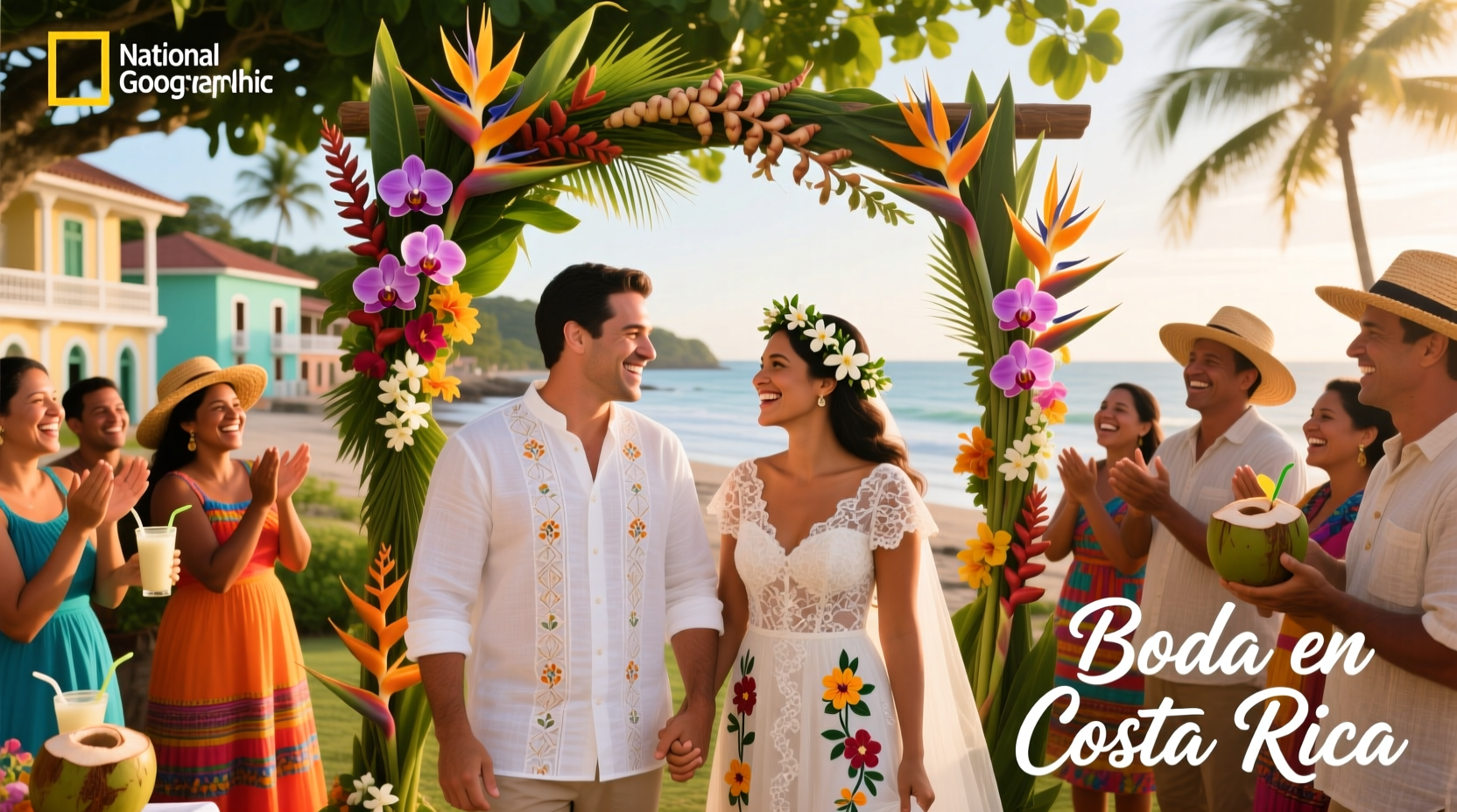 a costa rican wedding cast