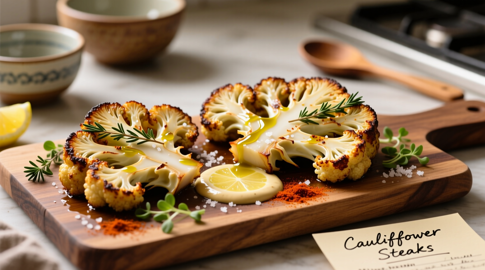 Perfect Cauliflower Steaks Recipe: Simple & Flavorful