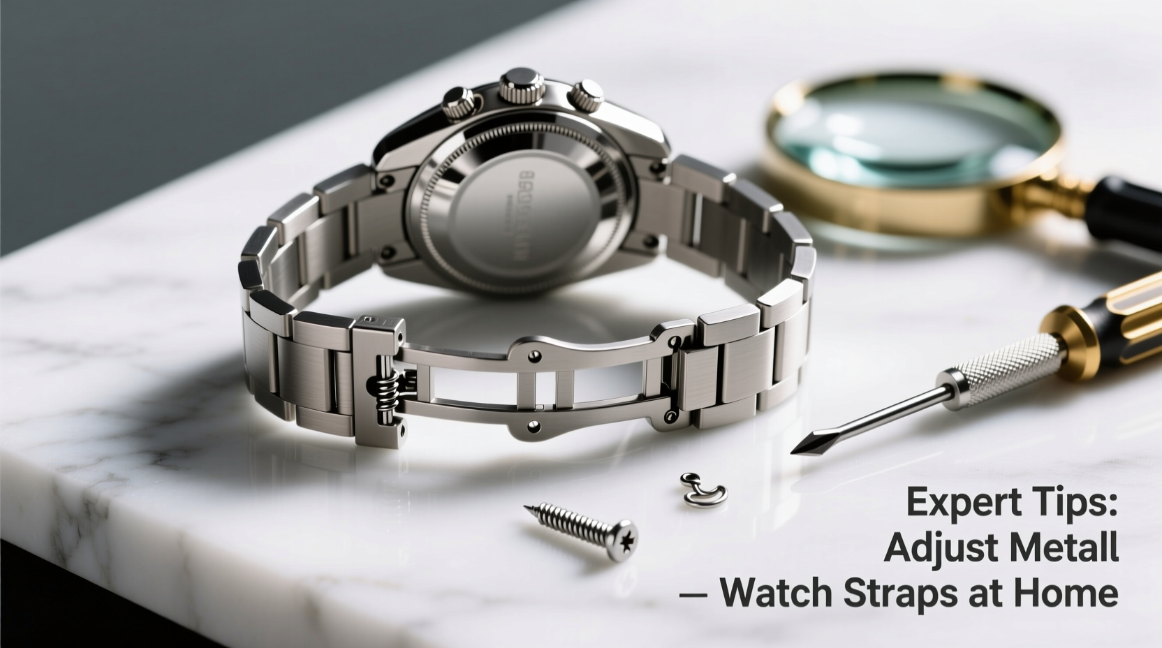 expert tips for easily adjusting metal watch straps at home
