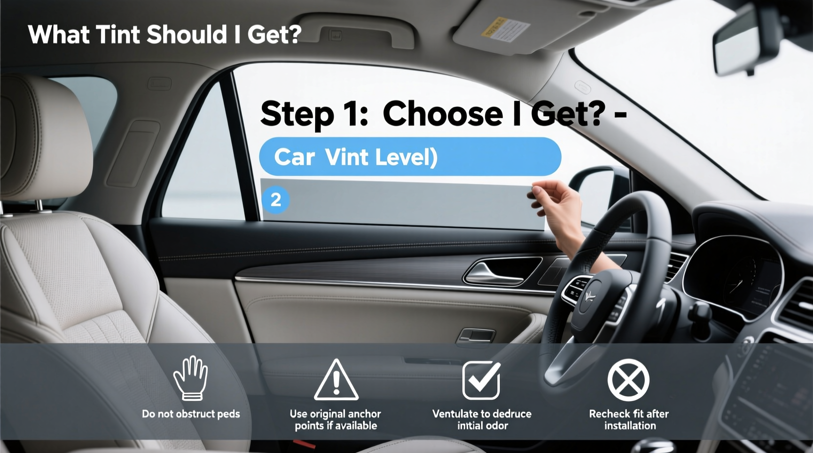 What Tint Should I Get: How to Choose the Right Window Tint